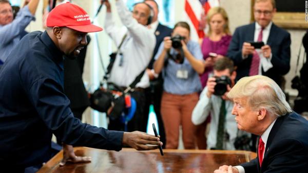 Kanye West talks to Trump, in fact that the mega-hat forced him to feel " Superman"