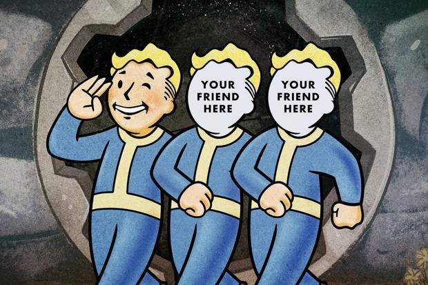 Fallout 76 beta players receive codes to invite buddies