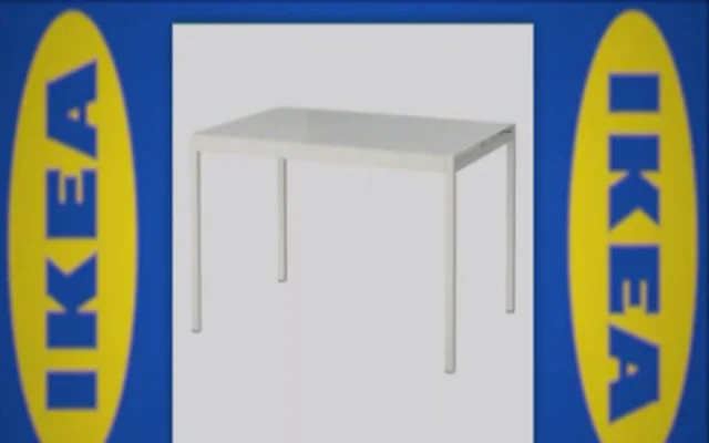 IKEA recalls the table over the likely threat of rupture