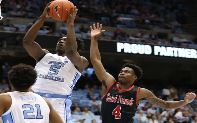 The tar heels reduced 4 spots to No. 11 in AP men's basketball top 25