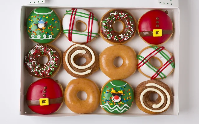 You'll be able to get a dozen Krispy Kreme donuts for $1 in the proper week