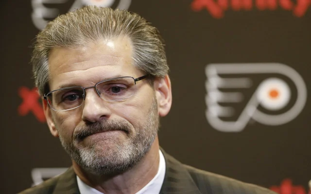 The agony of flames flyers General Manager Ron Hextall