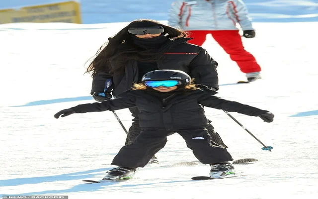 It's snow joke! Keep up with Kim with the Prada ski jacket