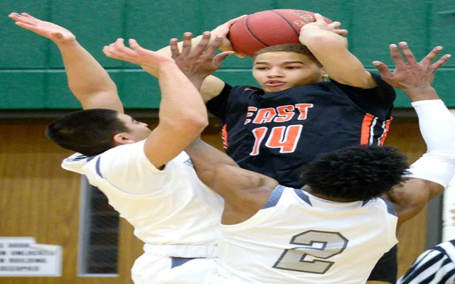 PREP BOYSBASKETBALL: runner Armstrong gives East victory over the West