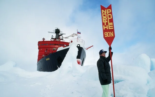 Where did The North pole go?