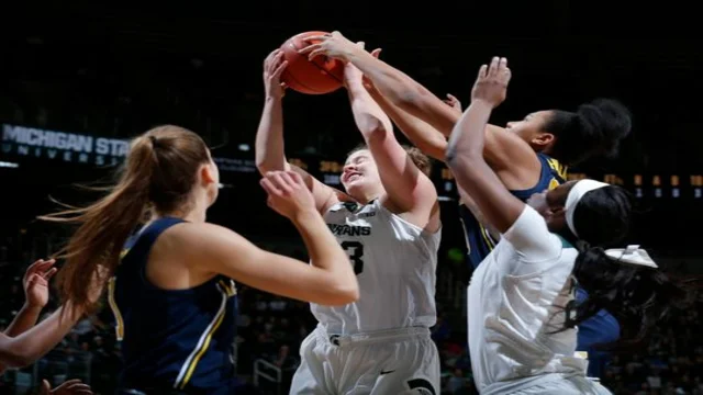 Jenna Allen sets the tone as Michigan municipal ladies basketball tops Michigan competitor