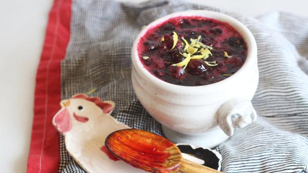 Why not add blueberries to the cranberry sauce?